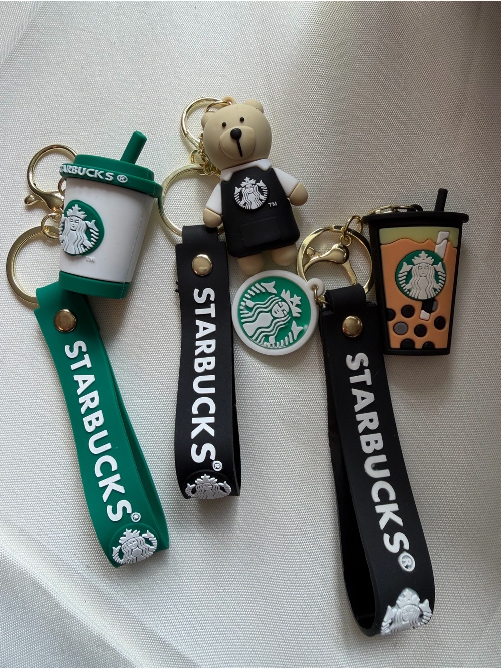 Bag Charm Keychain Set -3pc